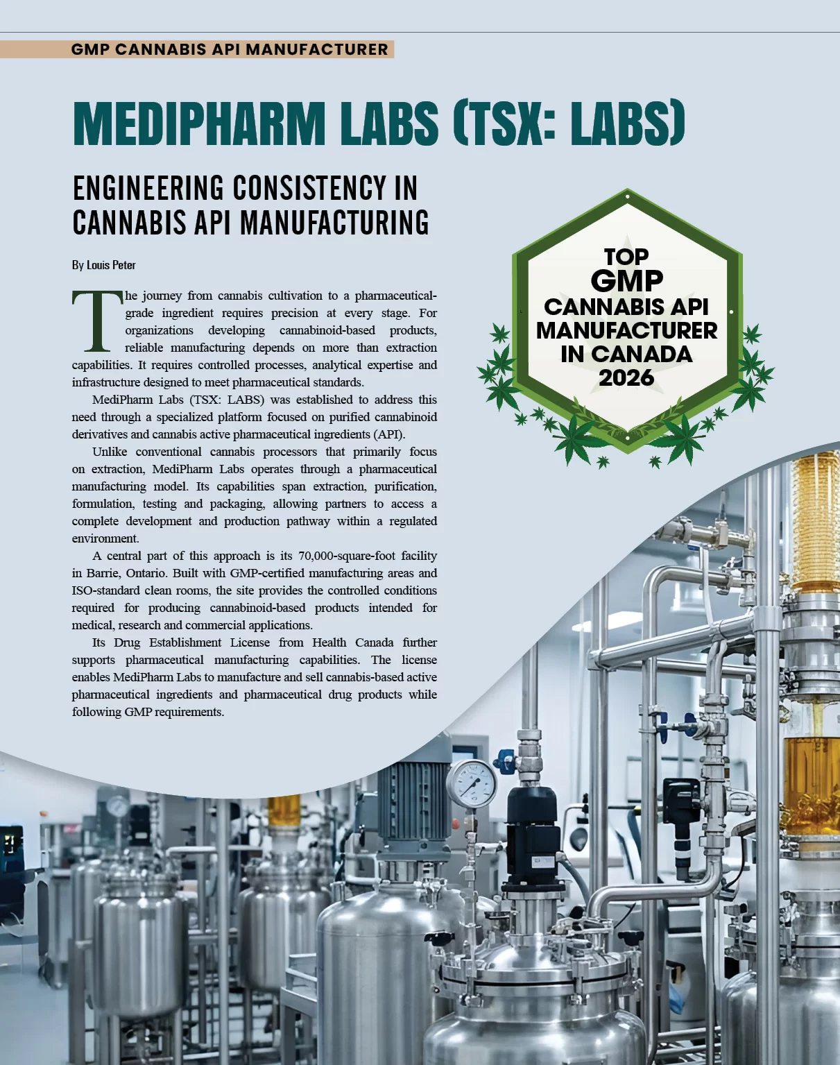  Cannabis Manufacturing Canada | Cannabis Business Insights