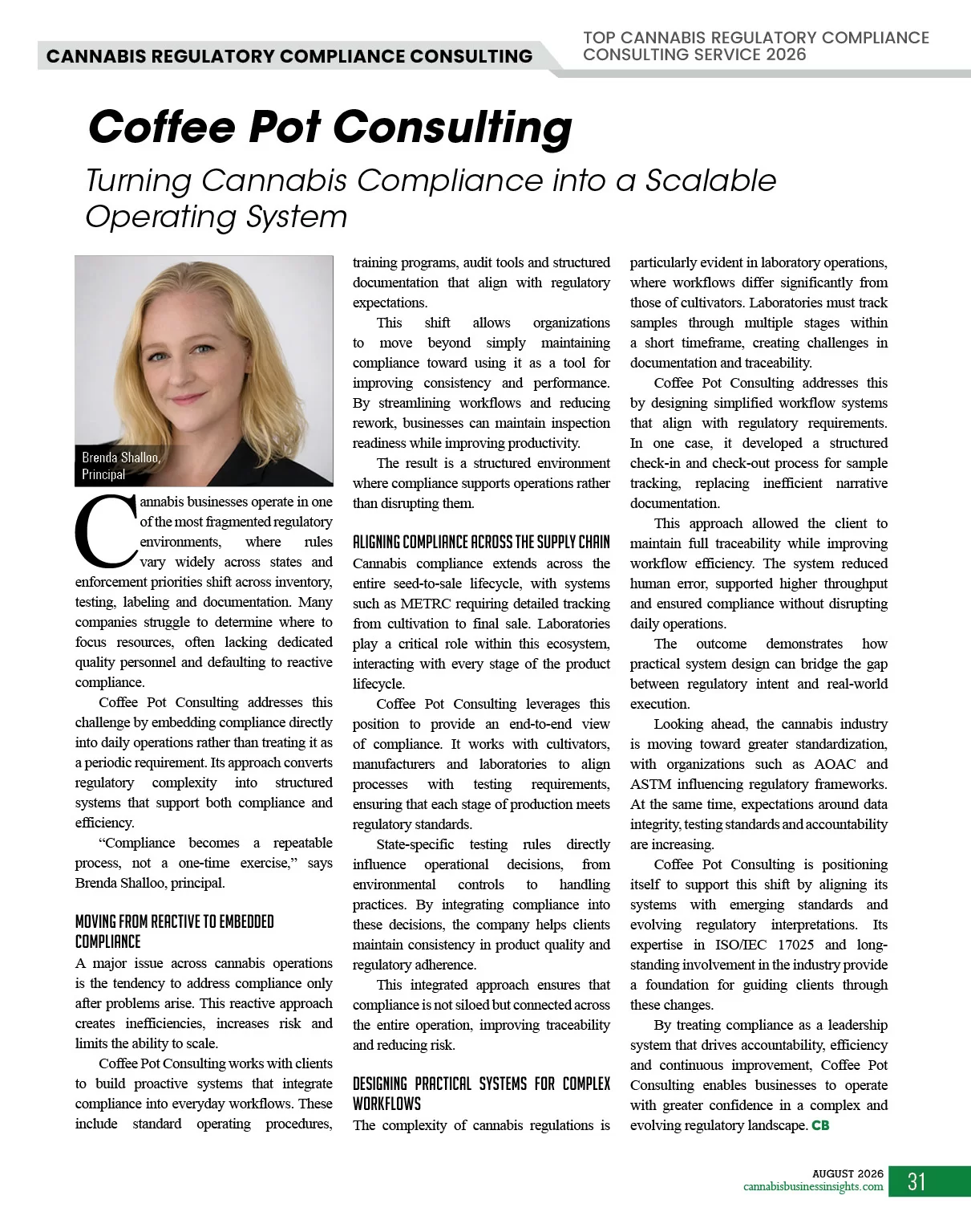 Cannabis Consulting | Cannabis Business Insights